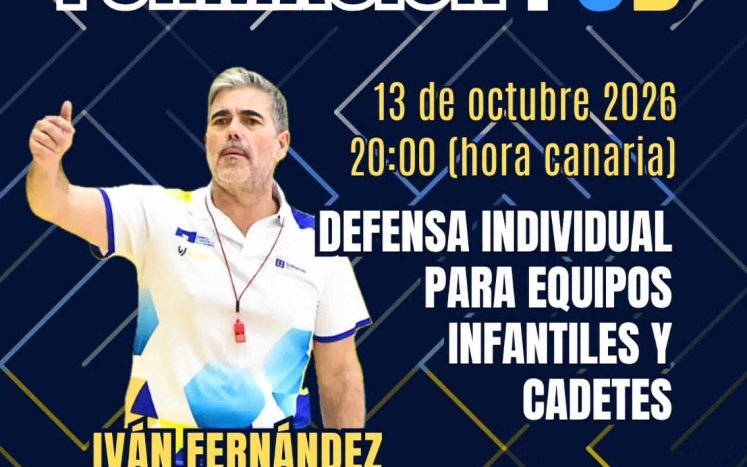 Imagen de la convocatoria de formación publicada por la Federación Canaria de Baloncesto